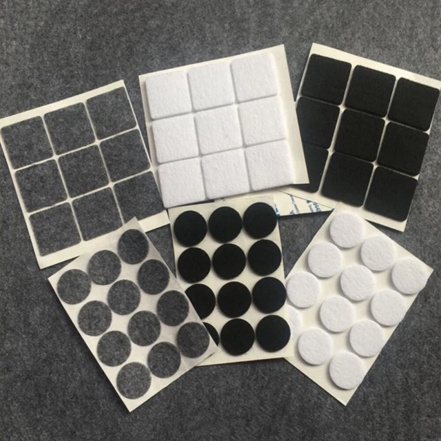 200pcs Round Felt Pads 2cm Diameter Floor Protector Pad for Table Chair