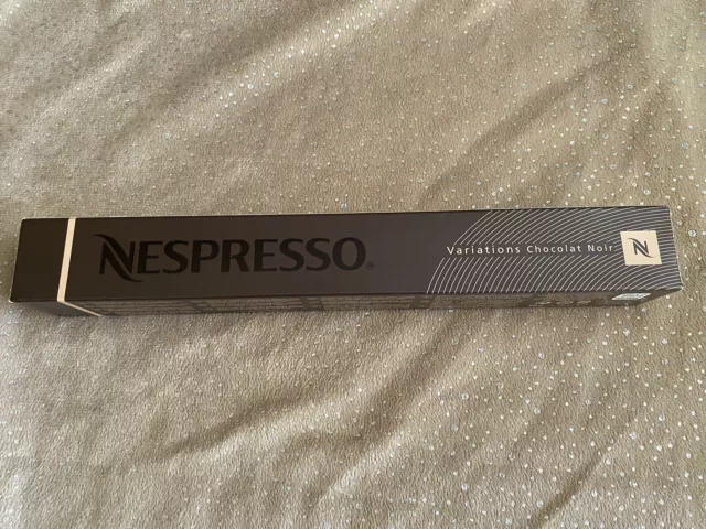 10x Rare “Chocolat Noir” Nespresso - Limited Edition - Variations Coffee New