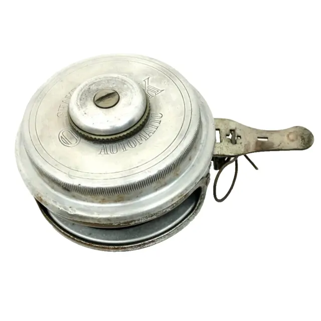 VINTAGE SHAKESPEARE OK Automatic #1821 Model HB Silver Fly Reel $15.99 -  PicClick