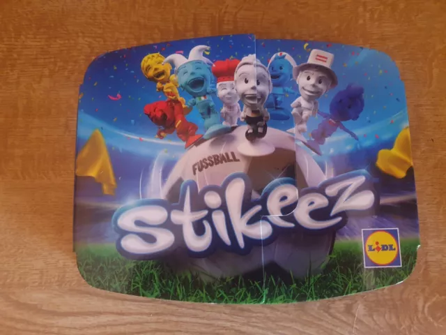 " Stikeez * Fusball Sammelalbum von Lidl komplett