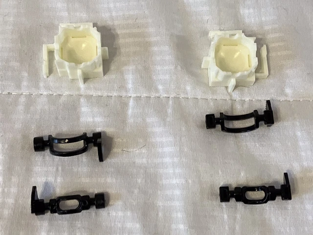 N64 Controller Replacement Parts, 2 Sets  (4 Gears + 2 Bowls) Nintendo 64