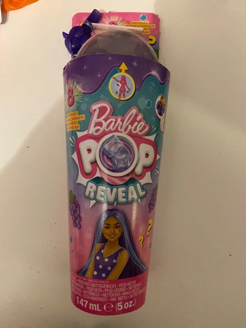 BARBIE POP REVEAL Fruit Series - Grape Fizz Scented Doll 🌸NEW & SEALED🌸 ...