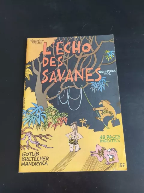 L'echo des savanes n°1 - Revue  1973