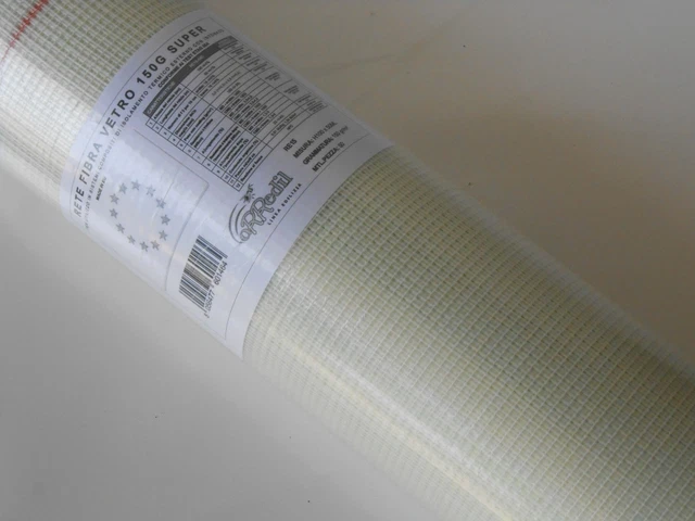 Rete In Fibra Di Vetro Per Zanzariere - Rotolo Da Metri 30 X 60 Cm Di - 9