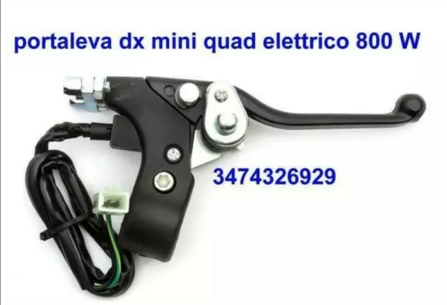 Porta Leva Dx Per Miniquad Elettrico 800W Nuova Atv Mini Quad Elettrico