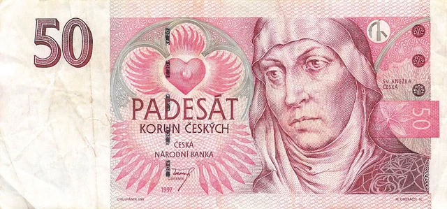 Czechia 50 Korun 1997 Pick-17E