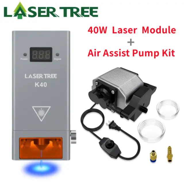 LASER TREE 40W Optical Power Laser Cutting Module Kit K40 Laser Engraver  Tools