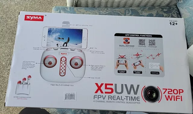 Syma X5Uw Fpv Real-Time 4 Channel Remote Control Quadcopter 2