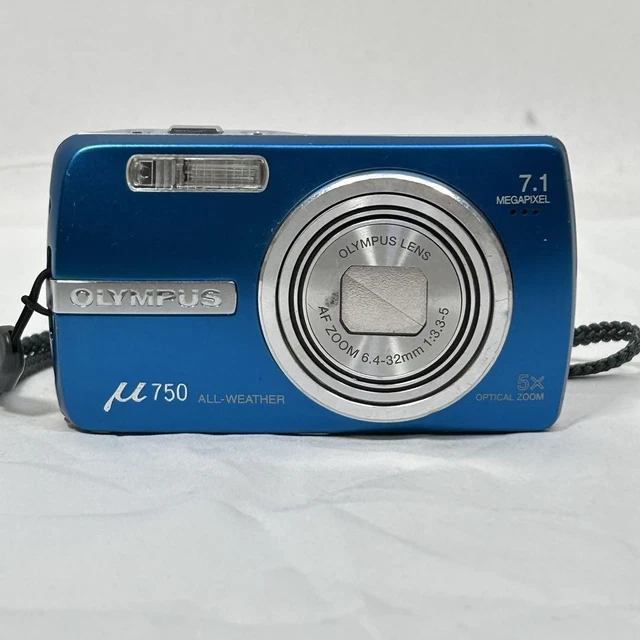【完動品】OLYMPUS μ 750 STARRY SILVER OLYMPUS Digital Camera μ750 Starry Silver μ-750 SLV | eBay