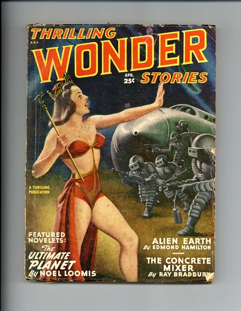 Thrilling Wonder Stories Pulp Apr 1949 Vol. 34 #1 GD