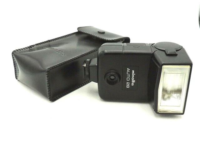 Konica Minolta auto 28 Flash Auto Electroflash Shoe Mount