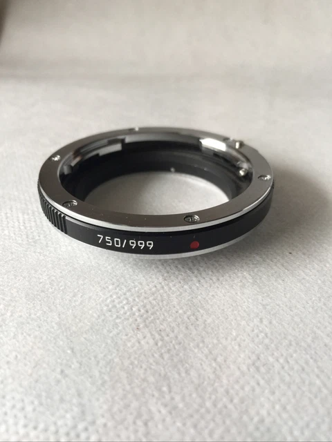 Adaptador Leica 18628 Limitiert 750/999 Leica R lente en 4/3 tercer cuerpo - 684