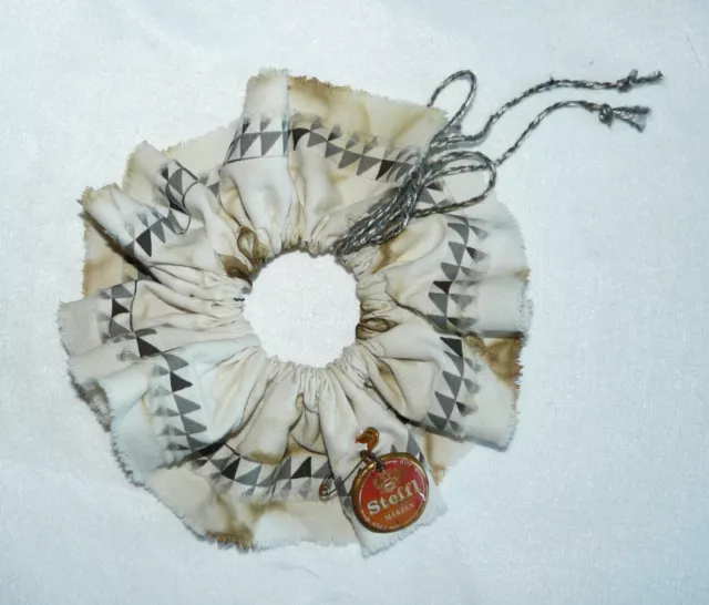 COLLAR, RUFFLE,  antique style,  for collectible teddies & dolls