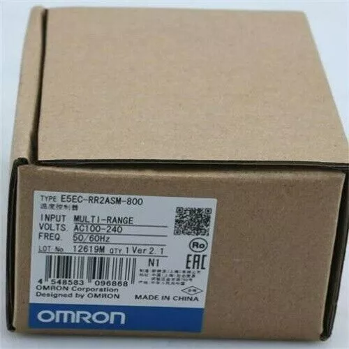 NEW IN BOX Original Omron Temperature Controller E5EC- RR2ASM-800 100-240VAC