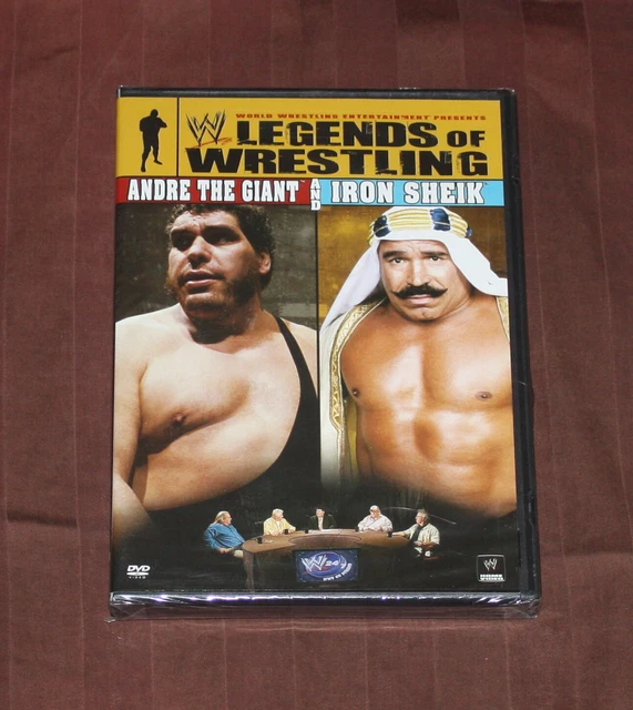 WWE LEGENDS OF Wrestling Andre the Giant and Iron Sheik (DVD)BRAND NEW