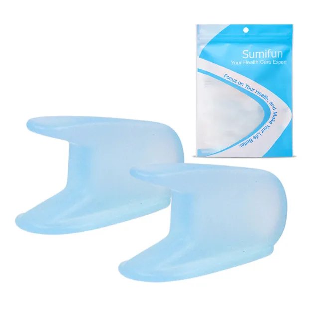 2pcspair Silicone Toe séparateur Hallux Valgus Correcteur Bunion lisseur