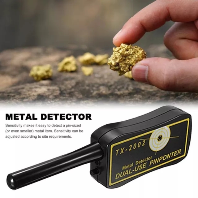 Gold High Sensitivity Adjustable Long Range Handheld Metal Detector