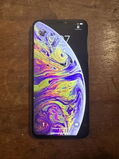 Apple iPhone XS Max - 64 GB - Silver (Unlocked) (Read Description)