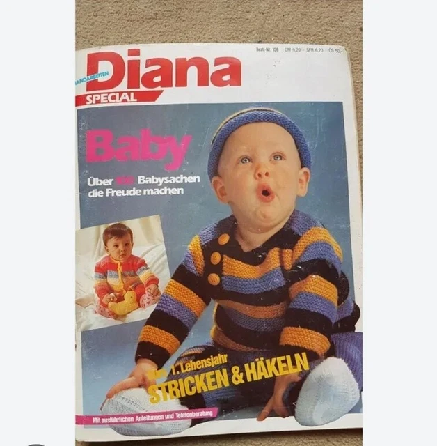 Diana Spezial Sonderheft Baby Strickmode 1. Lebensjahr