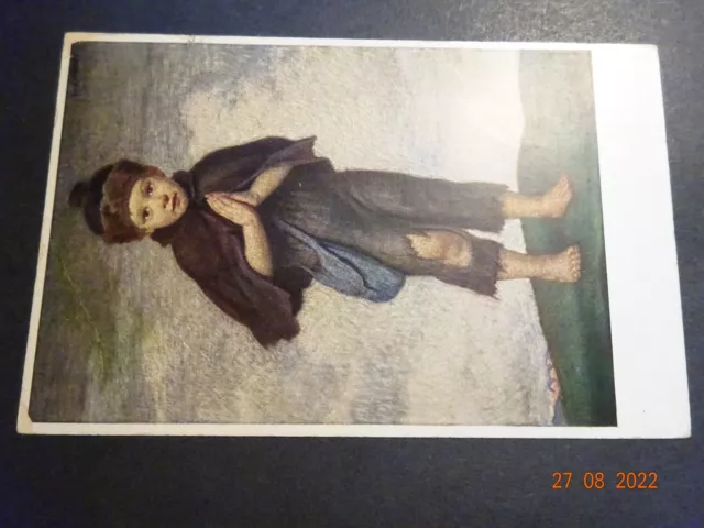 DR Ganzsache Privatganzsache PP50 E1 mit ZFr. - Kinderhilfe - gelaufen 1921