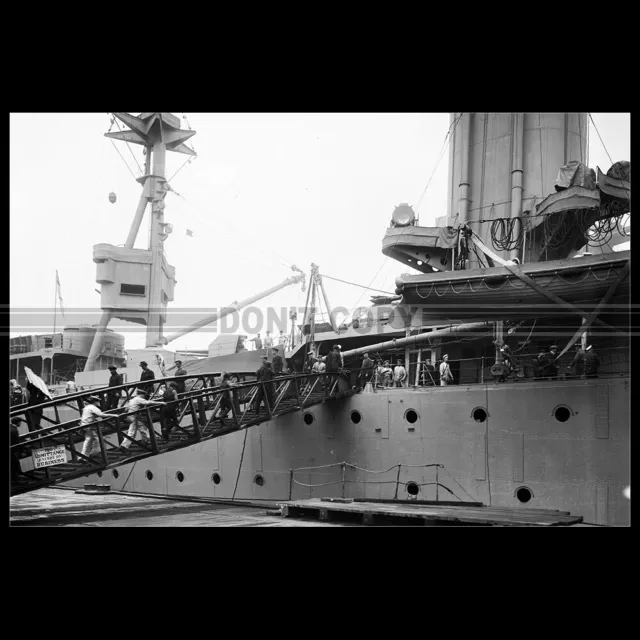 Photo B.003314 HMS REPULSE ROYAL NAVY BATTLECRUISER 1916 BATTLESHIP WW1