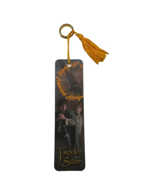 Lord of the Rings The Two Towers Bookmark Frodo & Sam with Tassel & Pendant