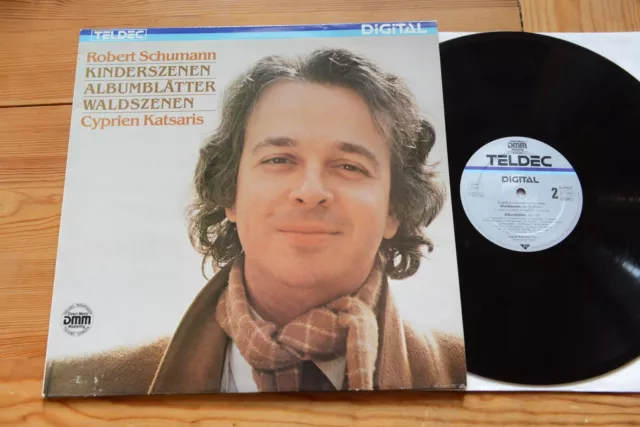 CYPRIEN KATSARIS R. Schumann Kinderszenen Albumblätter LP Teldec 6.43467