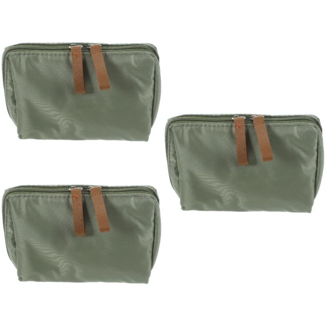 3x Small Portable Makeup Organizer Bag Girls Makeup Pouch