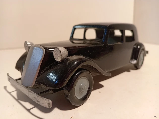 Jouet Ancien Citroën Petite Rosalie En Tôle – JRD CIJ Dinky Toys, France, Collection
