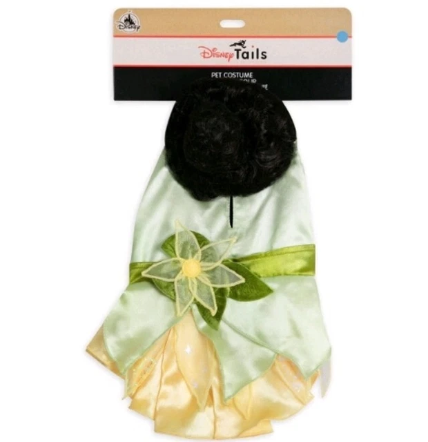 THE PRINCESS AND the Frog Tiana Dog Pet Costume Disney Store Halloween