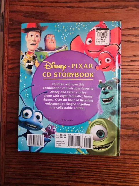 Disney-Pixar Cd Storybook: Finding Nemo/Monster, Inc./a Bug's Life/Toy Story 2