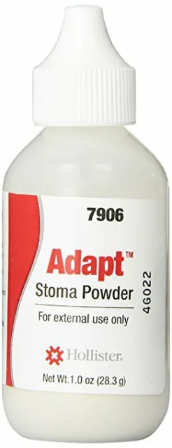 Adapt Hollister Premium Stoma Powder Puff Bottle, # 7906 - 1 Oz