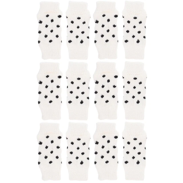 12 pz protettore ginocchio cane forniture cane copertura gambe cane a pois calze cane