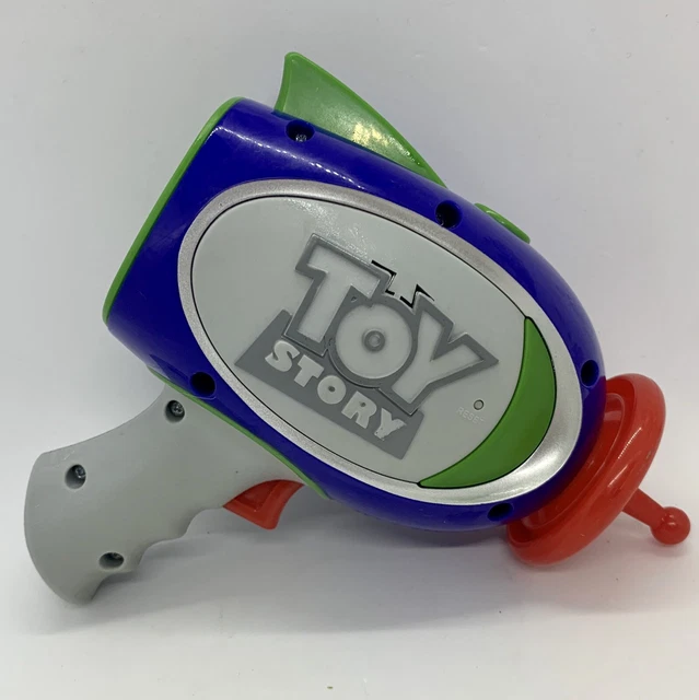 DISNEY TOY STORY Movie Buzz Lightyear Ray Gun LCD Electronic Handheld