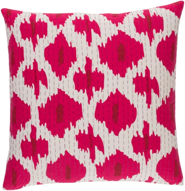 Surya Kantha 22" x 22" Large Square Pillow Cover KTH001-2222