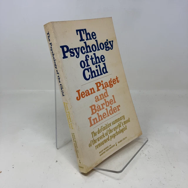 THE PSYCHOLOGY OF The Child by Jean Piaget PB First Thus Very Good