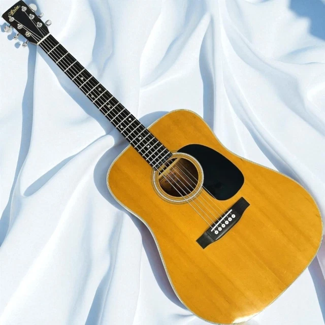 ARIA W-20 VINTAGE 1970s Dreadnought Acoustic Guitar Made in