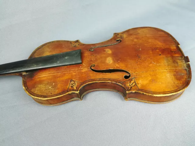VERY Old Fine And RARE Authentic Violin!TRÈS ANCIEN Violon Violino Geige