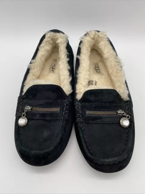 Ansley crushed cheap velvet moccasin slipper
