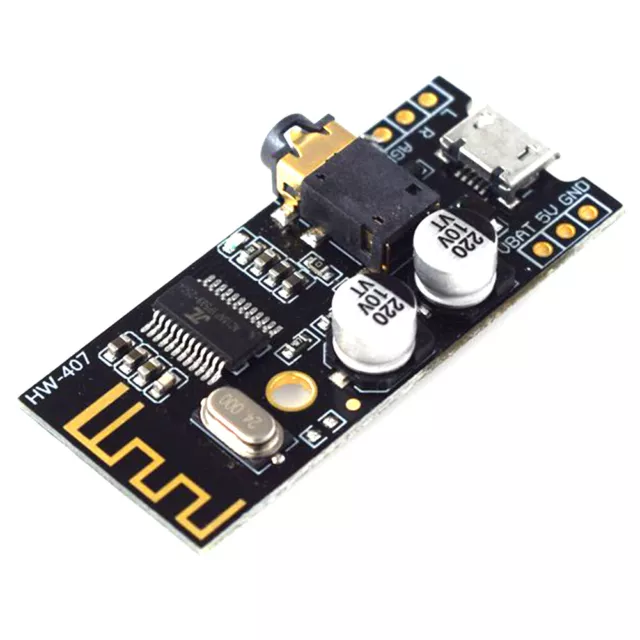 HW-407 Bluetooth HiFi Stereo Audio Receiver Board Module with 3.5mm Output Jack