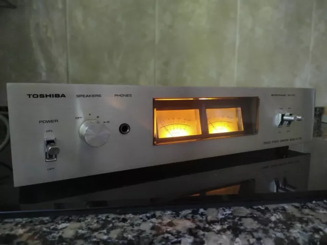 Toshiba Stereo  Power Amplifier Etapa De Potencia Vintage