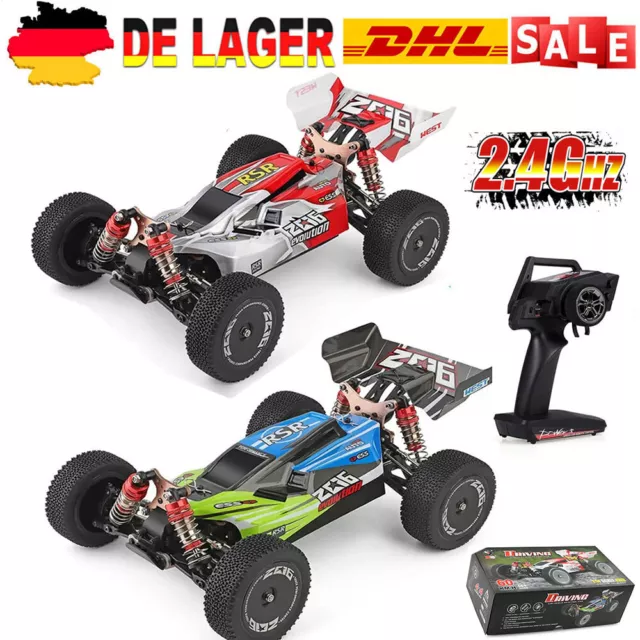 Wltoys XKS 144001 2.4G 1:14 4WD 60km/h Speed Racing Off-Road Car RTR w/Battery