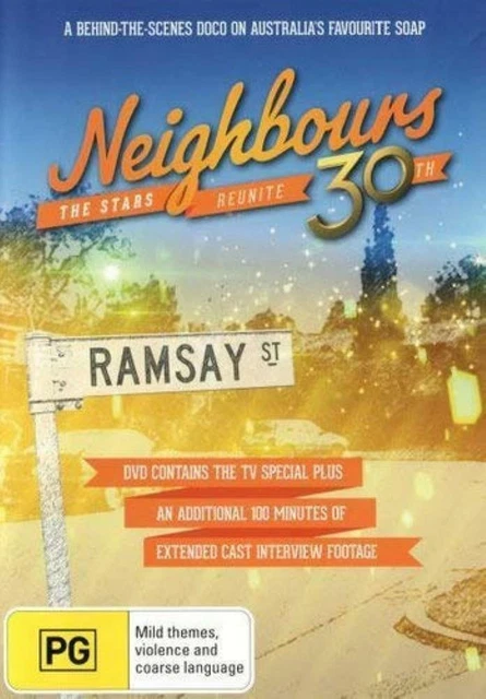 Neighbours : The Stars Reunite 30th Jason Donovan 2015 DVD Top-quality