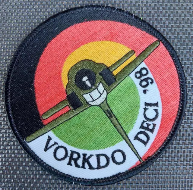 Aufnaeher JaBoG 38 Deci 1998 VorKdo Patch GAF FBW 38 Decimomannu  IT 1998