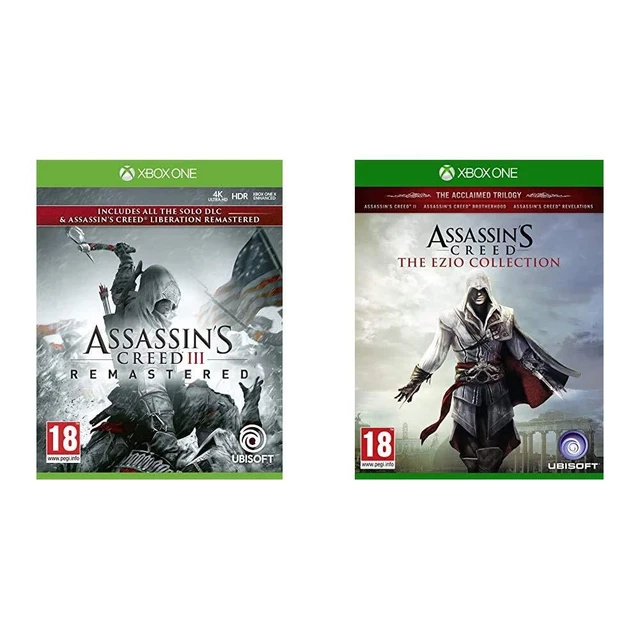 Xbox One Assassins Creed 3 And Ac Liberation Remaster GAME NUOVO