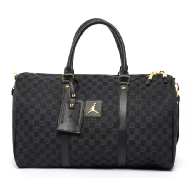 NIKE AIR JORDAN Monogram Duffle Bag 25L NWT Carry On