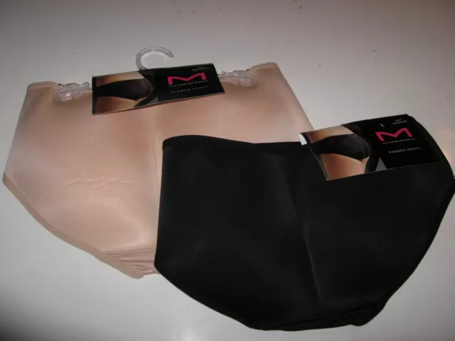 Maidenform Padded Hipster Padded Panties hidden assets padded brief MF6054 NWT