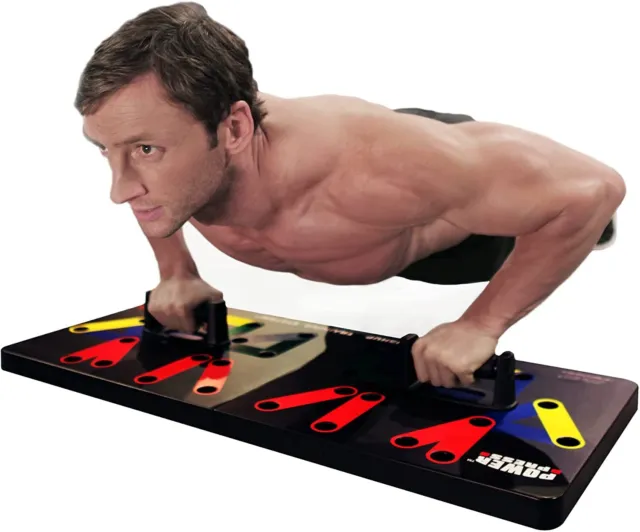 Power Press Original Push Up ~ Color-Coded Wide Push Up Board System