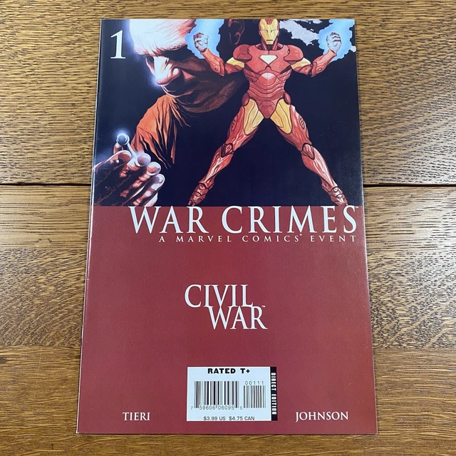 CIVIL WAR #1 War Crimes , Marvel Comics Event 2006 HIGH GRADE VF/NM Kingpin