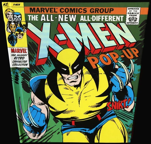 HC X-Men Pop-Up Marvel True Believers Retro Collection #2 Hardcover nm- 9.2 2007